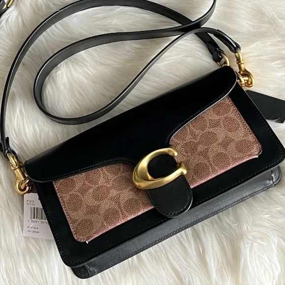 💰SOLD - 91215 - Coach Tabby Shoulder Bag 26 With Signature Canvas - Picture 10 of 15